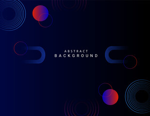 Abstract colorful dynamic elegant geometric design background