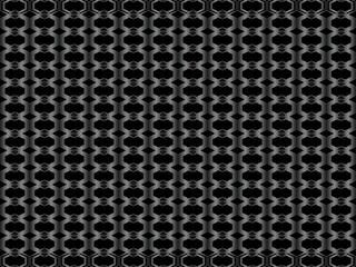 Black metal texture steel background. Perforated metal sheet.