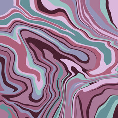 Abstract multicolor layered marble slab pattern colors Pastel bleached cold pink green grey brown tones