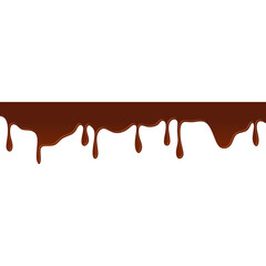 Melted Chocolate Illustration