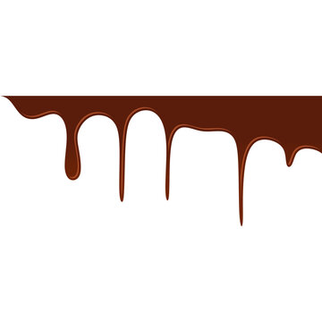 Melted Chocolate Illustration