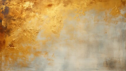 Light, beige and golden wall texture background. Place for your design