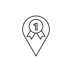 Exquisite Awards and Bonuses Vector Icons Set - Modern Thin Line Illustrations for Success and Recognition! Discover a collection of editable icons, including Cups, Awards, Medals, Diplomas, Champion,