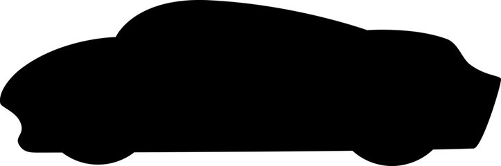 Organic Car vector shape