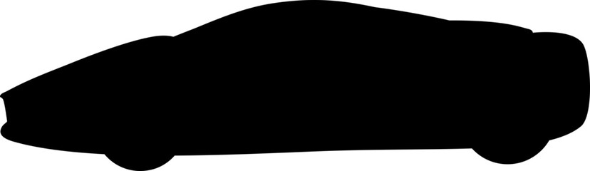 Organic Car vector shape