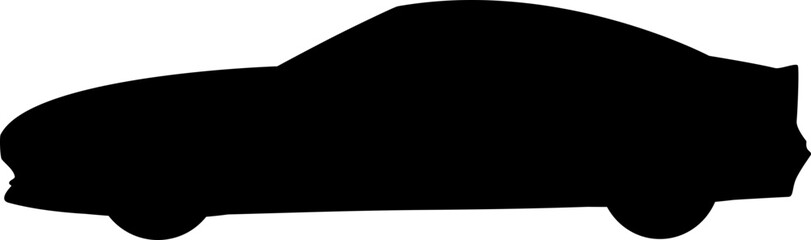 Organic Car vector shape