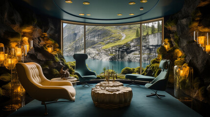 Relax room in hotel in Norway 