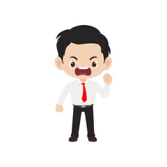 vector cute job poses vector