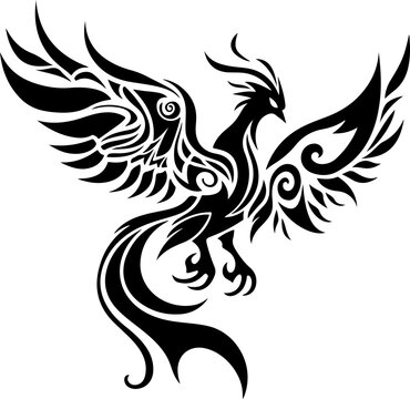 Phoenix black logo