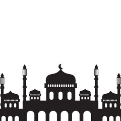 Mosque Silhoutte