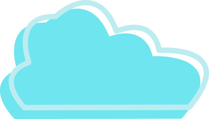cloud vector shape