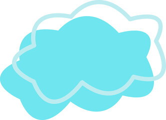 cloud vector shape