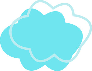 cloud vector shape