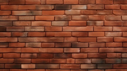 Red brick texture. Generative AI