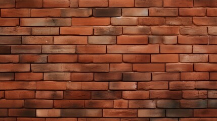 Obraz premium Red brick texture. Generative AI