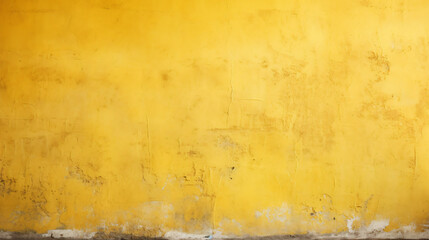 Vintage yellow wall background