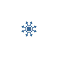 Obraz premium set snowflake element vector vector