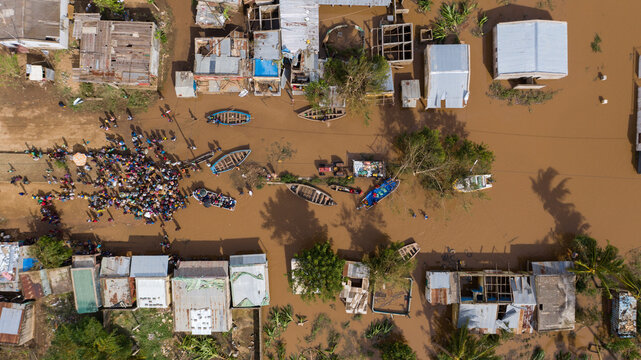 intense tropical Cyclone Idai has made landfall in Mozambique&rsquo;s Sofala region close to the city of Beira, causing severe damage with its strong winds and severe flooding in Mozambique