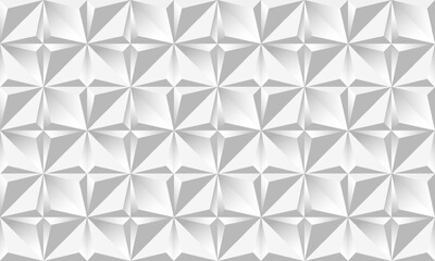 Realistic Polygonal white background vector design. EPS 10