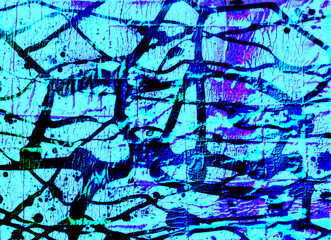 アナログの筆タッチで描いた抽象背景