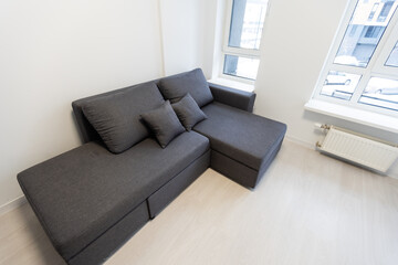 modern living room with sofa