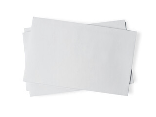 Envelope mock up, white blank empty copy space paper