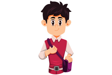 Back to School Character Design Illustration