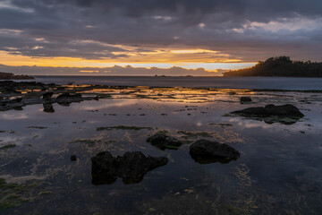 Beautiful Sunset on the Indian Ocean