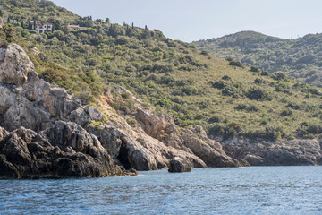 cliffs at Pane cove, Argentario, Italy