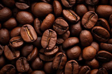 Obraz premium coffee beans background