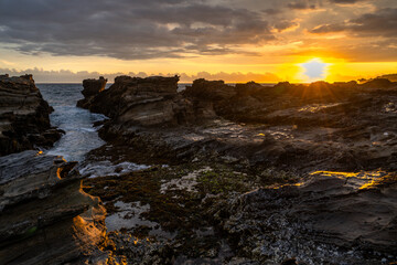 Beautiful Sunset on the Indian Ocean