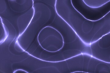 artistic fluent reflecting fine steel waves computer graphics background illustration