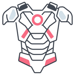 Superhero Leser Armor Icon