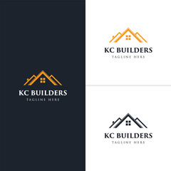 Vector Real Estate Logo Design Template Elements. Construction Architecture Building.