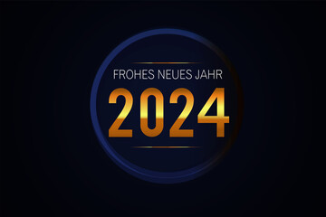 Logo Frohes Neues Jahr 2024