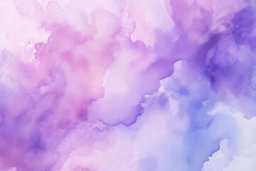 Lavender watercolor wash in an abstract colorful background