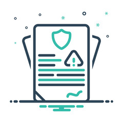 Mix icon for liabilities