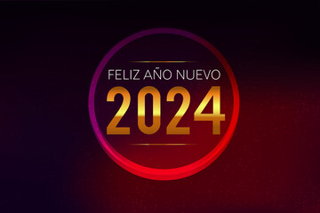 FELIZ AÑO NUEVO 2024 Logo