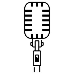 Classic Microphone Icon