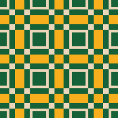 Beautiful seamless pattern in Christmas tones.