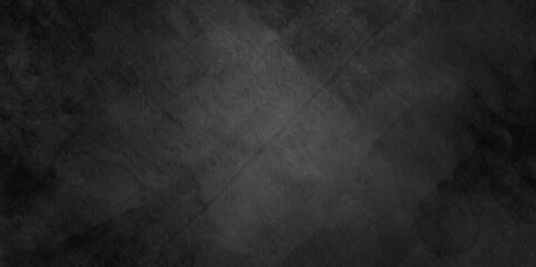 Dark black stone wall grunge backdrop texture background. monochrome slate grunge concrete wall black backdrop vintage marbled textured border background.