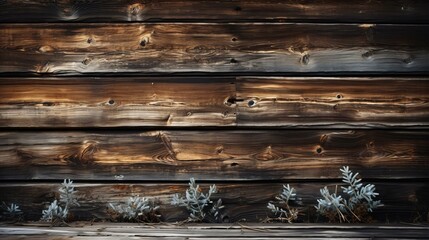 Fototapeta premium 木の板の壁