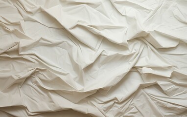 Textured Backdrop of Scrunched Up Paper