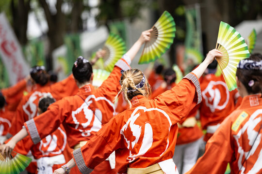 仙台青葉まつり　すずめ踊り大流し