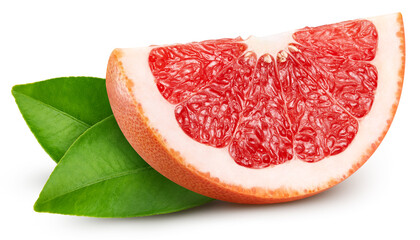 Grapefruit isolated on white background