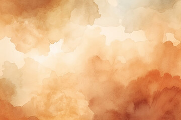 Sepia-toned abstract watercolor texture