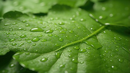 Fototapeta premium leaf, leaf texture, close-up angle, macro lens