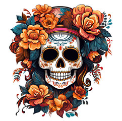  Happy Mexican Cinco de Mayo Sugar Skull Squad Skeleton Festival Fiesta Party Mexico