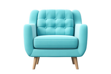 Fototapeta premium Blue Armchair