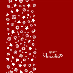 Fototapeta premium Modern Merry Christmas festival elegant background design
